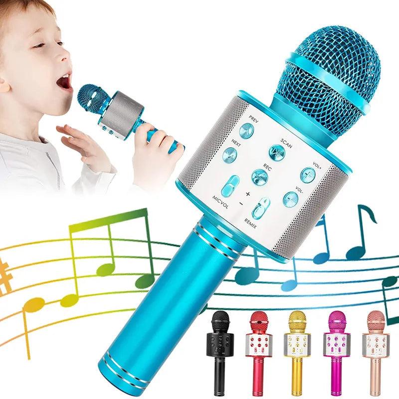 Microfone Karaokê Bluetooth Infantil